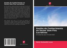 Capa do livro de Gestão do Conhecimento no Sector Sem Fins Lucrativos 