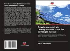 Buchcover von Développement de l'énergie verte dans les paysages ruraux