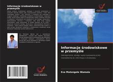 Portada del libro de Informacje środowiskowe w przemyśle