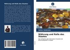 Capa do livro de Währung und Rolle des Staates 