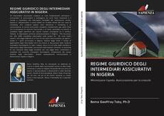 Bookcover of REGIME GIURIDICO DEGLI INTERMEDIARI ASSICURATIVI IN NIGERIA