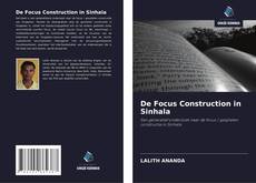Copertina di De Focus Construction in Sinhala