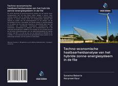 Borítókép a  Techno-economische haalbaarheidsanalyse van het hybride zonne-energiesysteem in de file - hoz