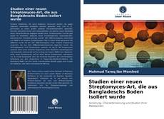 Portada del libro de Studien einer neuen Streptomyces-Art, die aus Bangladeschs Boden isoliert wurde