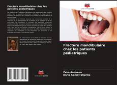 Portada del libro de Fracture mandibulaire chez les patients pédiatriques