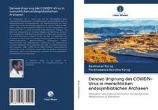 Portada del libro de Denovo Ursprung des COVID19-Virus in menschlichen endosymbiotischen Archaeen