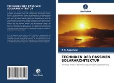 Buchcover von TECHNIKEN DER PASSIVEN SOLARARCHITEKTUR