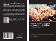 Bookcover of Białka niemięsne jako wypełniacz do mięsa