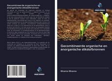 Buchcover von Gecombineerde organische en anorganische stikstofbronnen