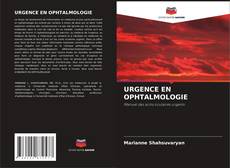URGENCE EN OPHTALMOLOGIE kitap kapağı