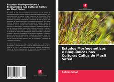 Couverture de Estudos Morfogenéticos e Bioquímicos nas Culturas Callus de Musli Safed