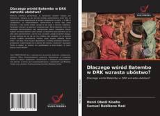 Buchcover von Dlaczego wśród Batembo w DRK wzrasta ubóstwo?