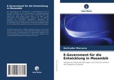 Couverture de E-Government für die Entwicklung in Mosambik