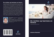 Buchcover von De rechten op toerisme en horeca