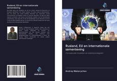 Buchcover von Rusland, EU en internationale samenleving