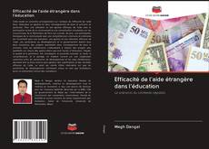 Capa do livro de Efficacité de l'aide étrangère dans l'éducation 