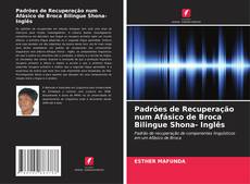 Capa do livro de Padrões de Recuperação num Afásico de Broca Bilingue Shona- Inglês 