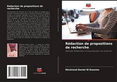 Buchcover von Rédaction de propositions de recherche