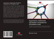 Buchcover von Importance médicinale d'Eulophia campestris et d'Eulophia nuda