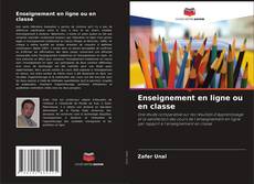 Enseignement en ligne ou en classe kitap kapağı