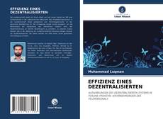 Couverture de EFFIZIENZ EINES DEZENTRALISIERTEN