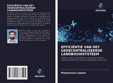 Bookcover of EFFICIËNTIE VAN HET GEDECENTRALISEERDE LANDBOUWSYSTEEM