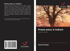 Portada del libro de Prawo pracy w Indiach