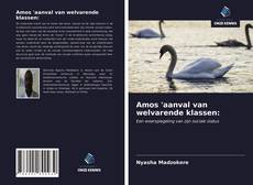 Portada del libro de Amos 'aanval van welvarende klassen: