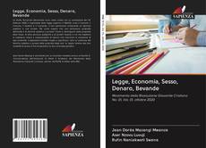 Обложка Legge, Economia, Sesso, Denaro, Bevande