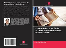 Buchcover von Ensino básico na Índia através do ensino aberto e à distância