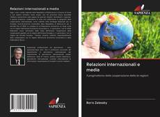 Capa do livro de Relazioni internazionali e media 