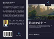 Buchcover von Klimaatverandering en levensonderhoud