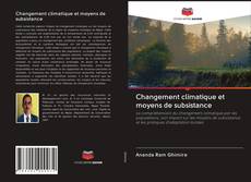 Buchcover von Changement climatique et moyens de subsistance