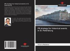 Buchcover von PR strategy for historical events in St. Petersburg