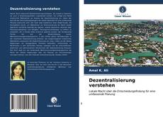 Capa do livro de Dezentralisierung verstehen 