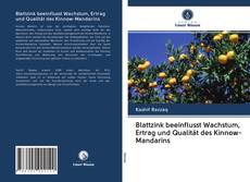 Portada del libro de Blattzink beeinflusst Wachstum, Ertrag und Qualität des Kinnow-Mandarins