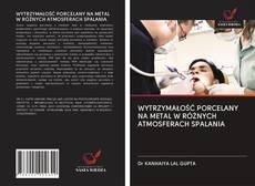 Bookcover of WYTRZYMAŁOŚĆ PORCELANY NA METAL W RÓŻNYCH ATMOSFERACH SPALANIA