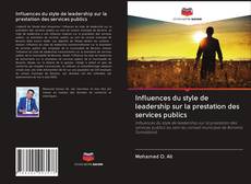 Buchcover von Influences du style de leadership sur la prestation des services publics