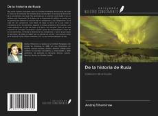 Buchcover von De la historia de Rusia