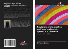 Portada del libro de Revisione della qualità nell'apprendimento aperto e a distanza