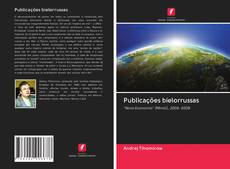 Publicações bielorrussas kitap kapağı
