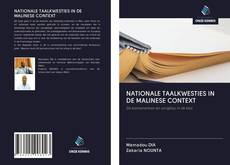 NATIONALE TAALKWESTIES IN DE MALINESE CONTEXT kitap kapağı