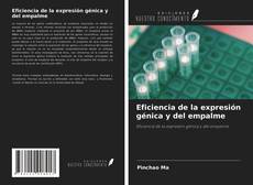 Buchcover von Eficiencia de la expresión génica y del empalme