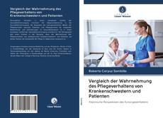 Capa do livro de Vergleich der Wahrnehmung des Pflegeverhaltens von Krankenschwestern und Patienten 