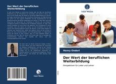 Capa do livro de Der Wert der beruflichen Weiterbildung 