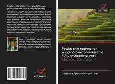 Portada del libro de Powiązanie społeczno-wspólnotowe: promowanie kultury środowiskowej