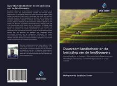 Buchcover von Duurzaam landbeheer en de beslissing van de landbouwers