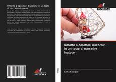 Bookcover of Ritratto a caratteri discorsivi in un testo di narrativa inglese
