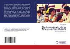Copertina di Thesis-reporting in science for postgraduate students