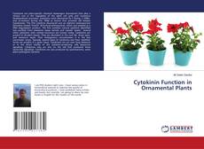 Copertina di Cytokinin Function in Ornamental Plants